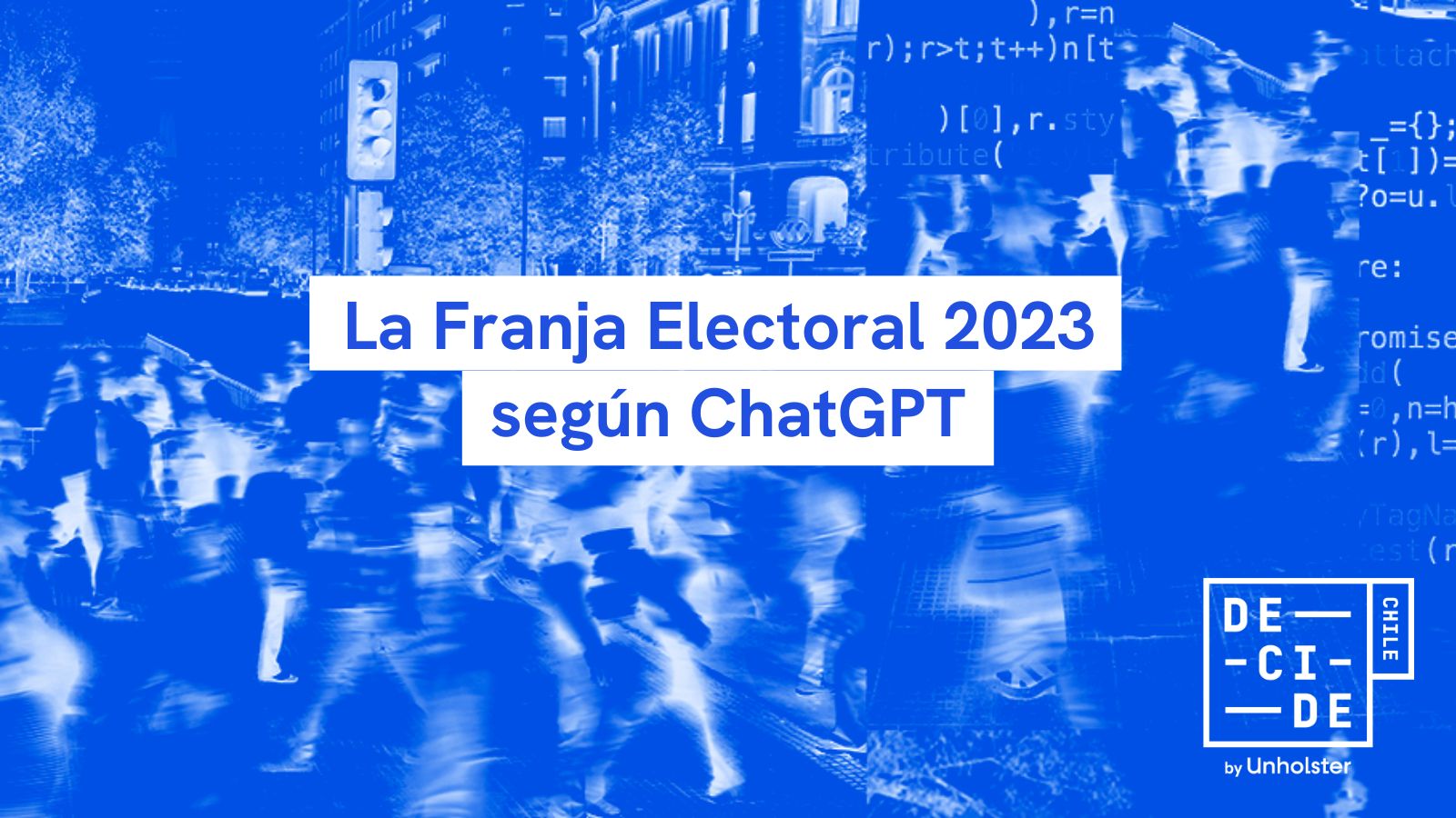 Franja electoral chat gpt